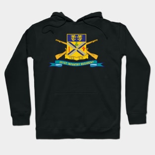 201st Infantry Regiment - w Br - Ribbon X 300 Hoodie